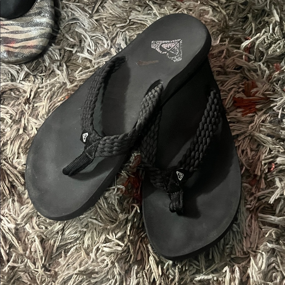 Roxy Black Sandals